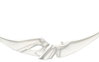 No Reserve - Lapponia silver necklace Ibis.