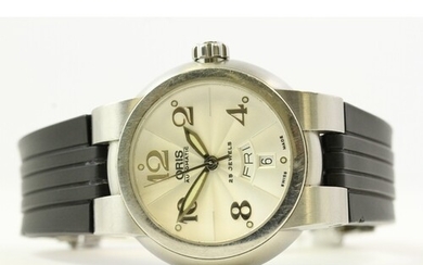ORIS AUTOMATIC REFERENCE 7517-41, circular radial dial, day ...