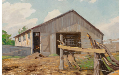 Olin Travis (1888-1975), Harry Gibson's Barn