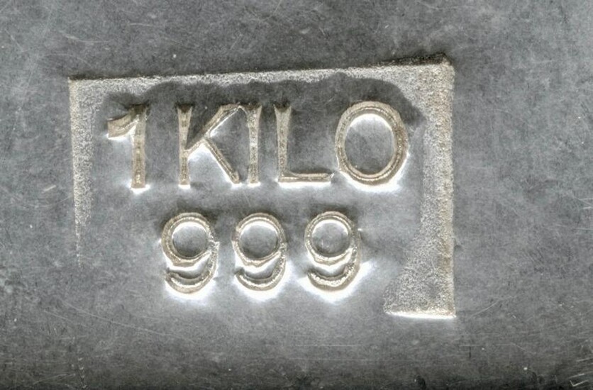 One KILOGRAM Silver BULLION BAR From Perth Mint