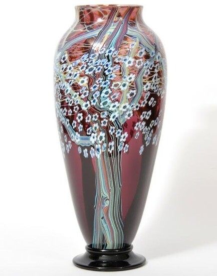 Orient & Flume Millefiori Vase Signed Smallhouse
