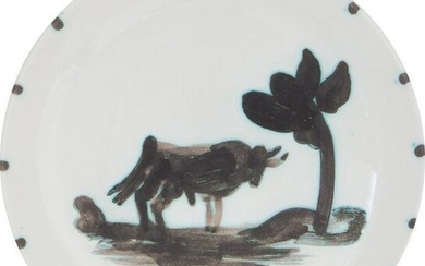 PABLO PICASSO (1881-1973) Toro sotto l'albero