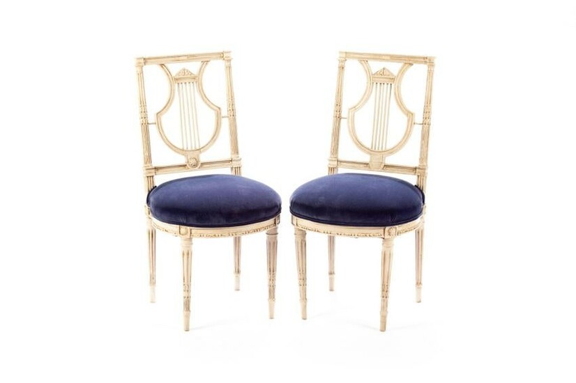 PAIR OF 19TH C. FRENCH SALON CHAIRS