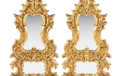 Paar sakrale italienische Spiegel