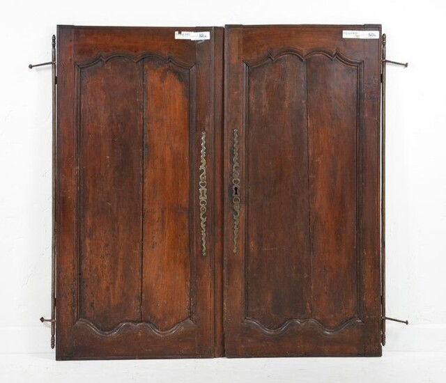 Pair French Oak Doors