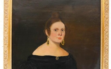 Portrait of Woman - Oil on Canvas