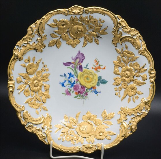 Prunkteller / A splendid plate, Meissen, 20. Jh.