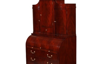 Ralph Lauren Mahogany Antique Style Secretary Desk
