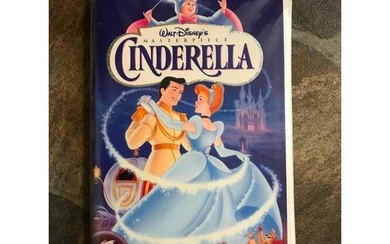 Rare Walt Disney's Masterpiece Cinderella VHS