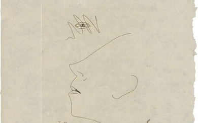 Ritratto di Isidore Duncasse, 1961, Man Ray (Philadelphia 1890 - Parigi 1976)
