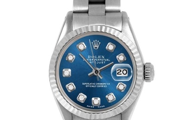 Rolex Datejust 6917 Custom Blue