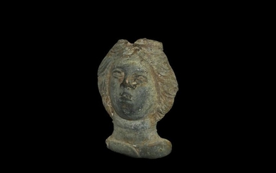 Roman Female Bust Mount