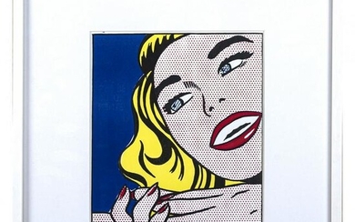 Roy Lichtenstein (1923 New York - 1997 ibid), 'Girl'