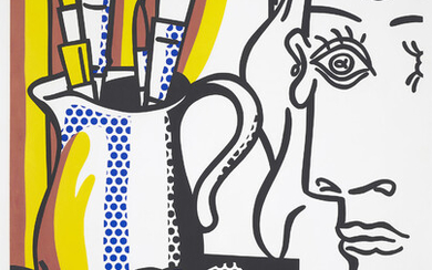 Roy Lichtenstein, Still Life with Picasso, from Hommage à Picasso (C. 127)