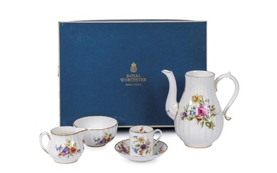 Royal Worcester Coffee service c. 1980