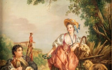 SUIVEUR DE L'ÈCOLE FRANCAISE DU XVIIIe siècle