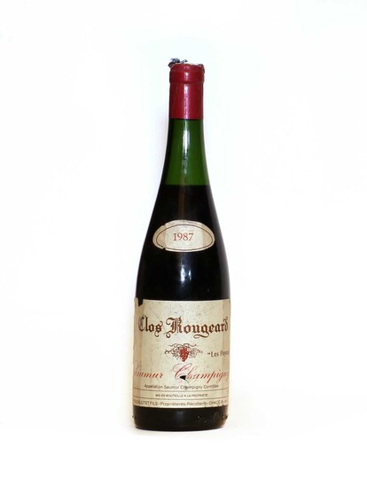 Saumur Champigny, Les Poyeux, Clos Rougeard, 1987, one bottle