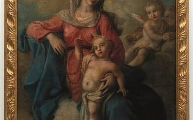 Scuola emiliana del XVII secolo, Madonna del Rosario