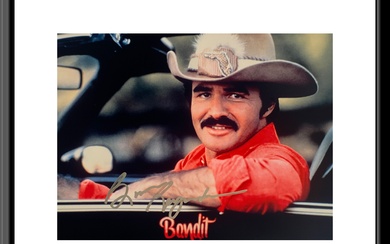 Smokey and The Bandit Burt Reynolds signed photo