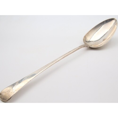 Solid Silver Serving Spoon Approximately10 Inches Long