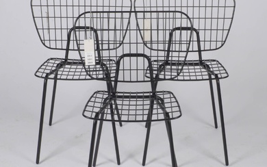 Studio WM for Menu. Three chairs, model WM String Dining Chair (3)