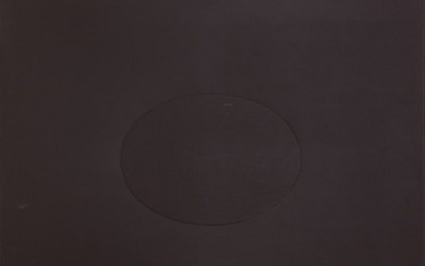 TURI SIMETI (1929-2021) Un ovale marrone