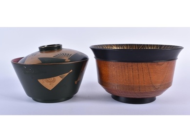 TWO FINE LATE 19TH/20TH CENTURY JAPANESE MEIJI PERIOD LACQUE...