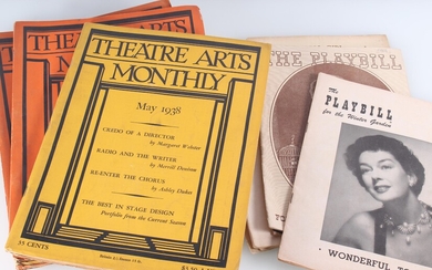 The Playbill & Theatre Arts Monthly Magazines