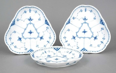 Three bowls, Royal Copenhagen, l