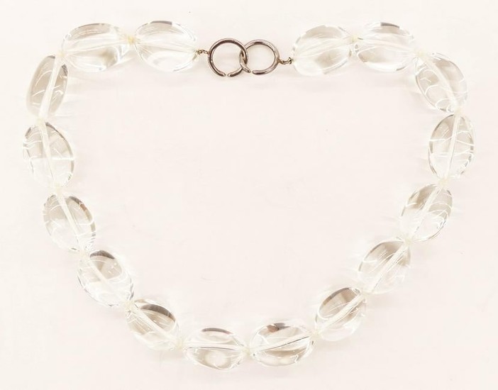 Tiffany & Co. Paloma Picasso Rock Crystal Necklace