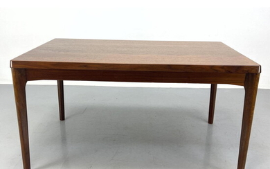 VEILE STOLE teak refractory dining table. Fully refinished. Marked.