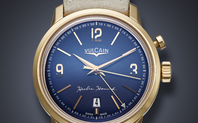 VULCAIN, LIMITED EDITION PINK GOLD '50s PRESIDENTS HERBIE HANCOCK' WITH ALARM FUNCTION, NO. 17/50, REF. 160551.302