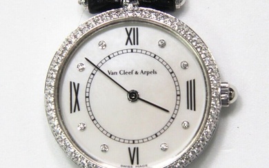 Van Cleef & Arpels Pierre Arpels PA49S Diamond Ladies Watch Pre-Owned