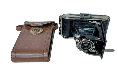 Vintage Agfa Anastigmat Jgstar Folding Camera F 8.8