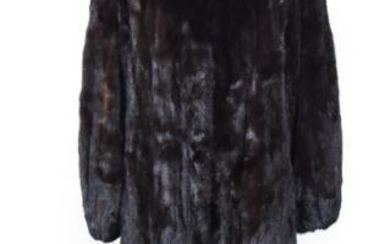 Vintage Custom Women's Ranch Mink Full Length Coat