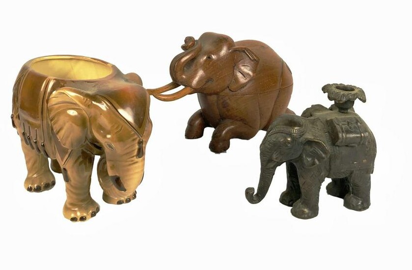 Vintage Elephant Figures, 20th Century