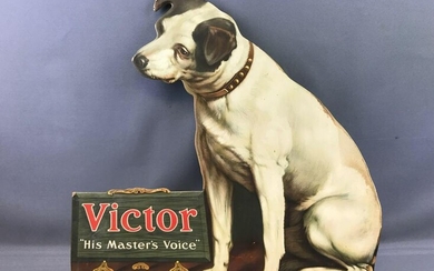 Vintage Victor His Masters Voice advertising Counter