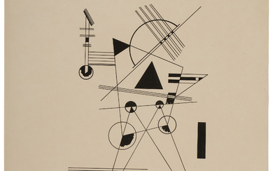 WASSILY KANDINSKY (1866-1944) Lithographie No. 1