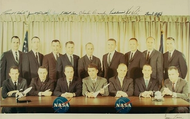 Walt Cunningham's NASA Astronaut Groups 1 and 2 Signed