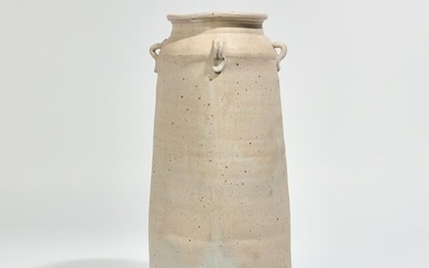 Warren MacKenzie studio pottery faceted vase