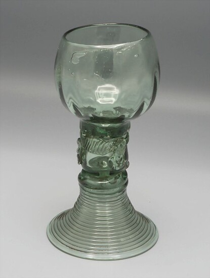 Weinrömer / A roemer wine glass, deutsch, um 1700