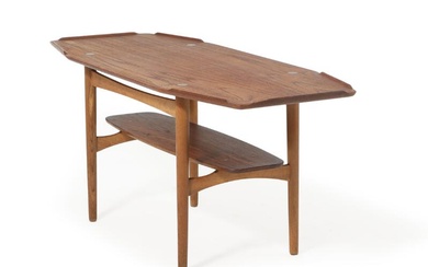 William Watting, ascribed to (, Denmark. 20th century.) Rectangular teak coffee table,...