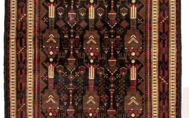Wool Handmade Tribal Style Vintage 44X97 Oriental Area Rug Carpet Home Decor
