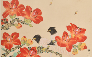 YU ZHIGAO 喻继高 - FLOWERS AND BIRDS 花鸟