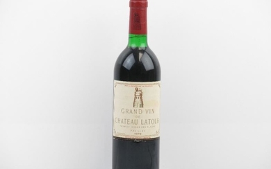 1 bottle of Grand Vin de Chateau Latour (ts,...
