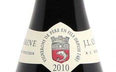 1 bt. Hermitage, Domaine Jean-Louis Chave 2010 A (hf/in). This lot is...