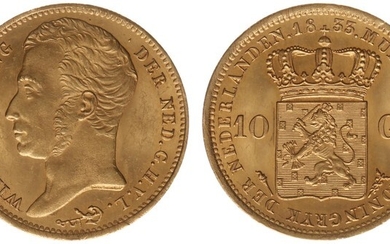 10 Gulden 1833 (Sch. 186) - XF/UNC