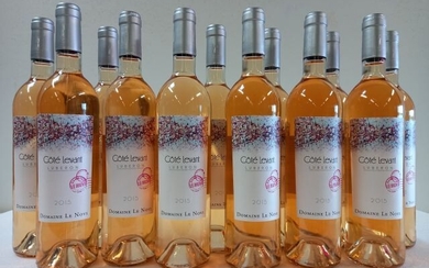 11 bouteilles de Domaine le Novi. Rosé. 2015.... - Lot 69 - Enchères Maisons-Laffitte