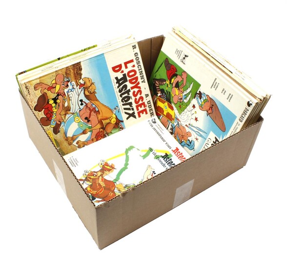 (-), 15 Asterix comic books b.u. 10 hardcover...
