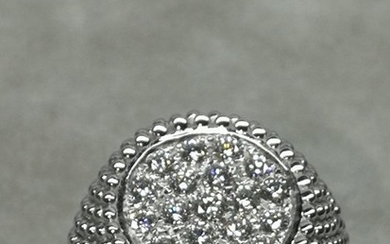18 kt. White gold - Ring - 2.00 ct Diamond - Diamond